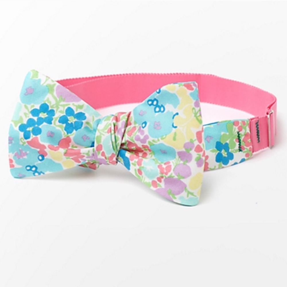 Lily Pulitzer Spring Fling bow tie